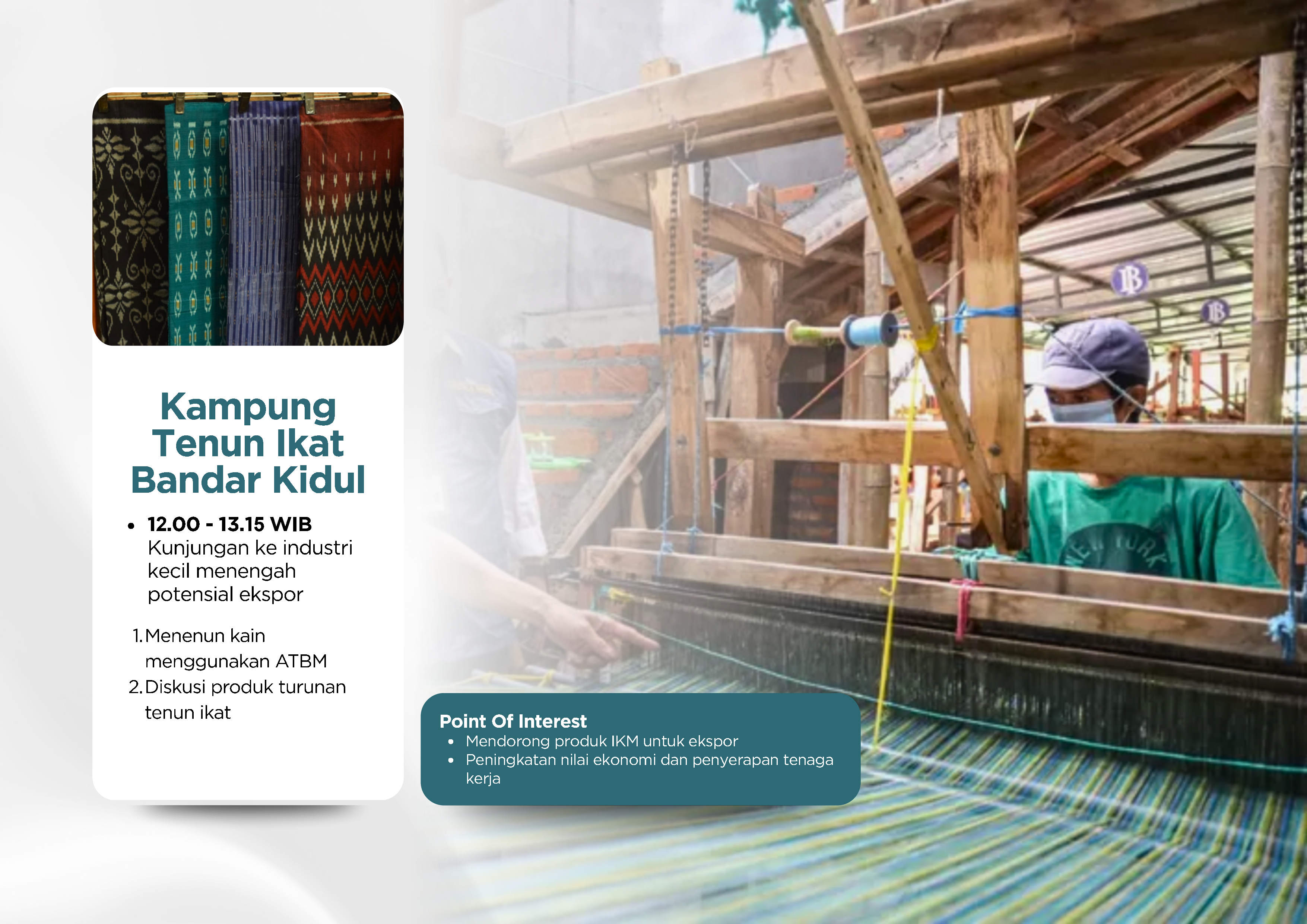 Kunjungan Kampung Tenun